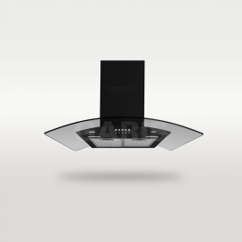 Hút mùi kính cong, phím điều khiển cơ G3117/G3119