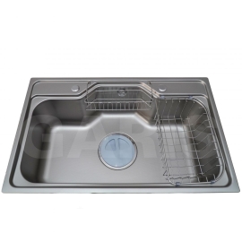 Chậu rửa 1 hố to kiểu nhật GS11.80