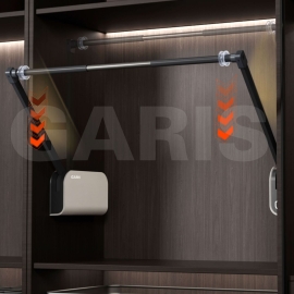 Suốt nâng hạ treo quần áo điện tử, chiều rộng vượt tiêu chuẩn GW34GE