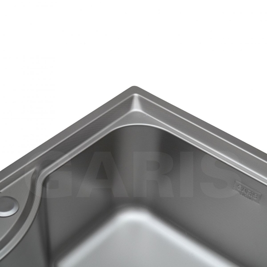 Chậu rửa 1 hố GS15.80 Chậu rửa 1 hố to kiểu Nhật Bản, inox 304, bề mặt điện hóa xước mờ, kèm bộ xả siphon và 01 rổ ráo nước inox 304 Bảo hành gỉ chậu 10 năm, linh kiện 2 năm Thương hiệu: GarisMã SP:GS15.80